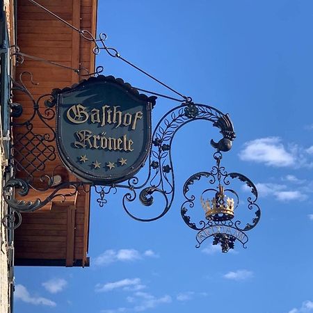 Hotel Gasthof Kroenele Lustenau Exterior photo